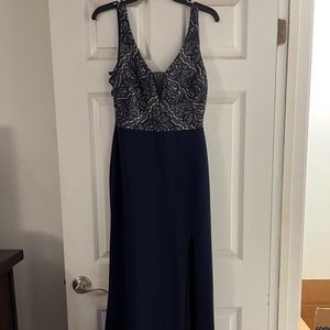 Navy formal dress